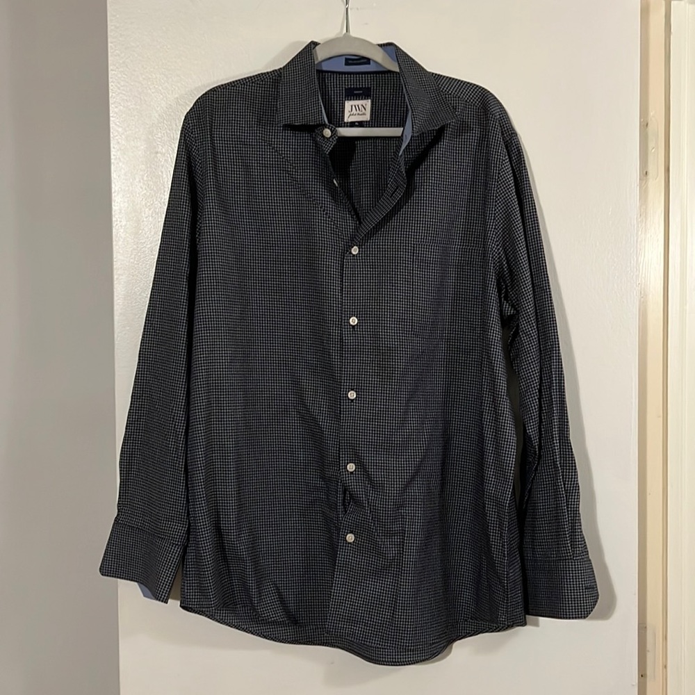 JWN John W. Nordstrom mens check shirt